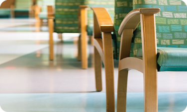 Chairs waiting room